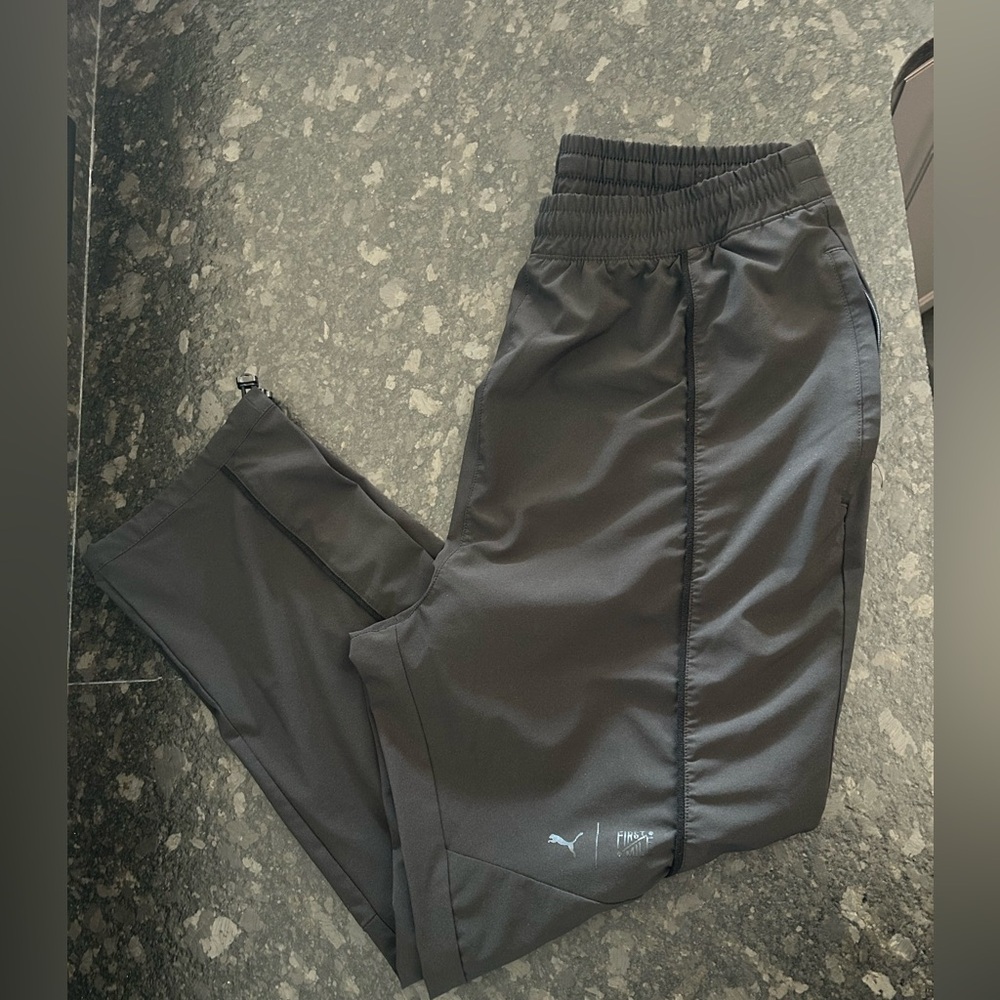 PUMA x FIRST MILE collection Men's Black Performance Track Pants
